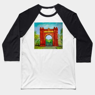 Barcelona. Triumphal Arch Baseball T-Shirt